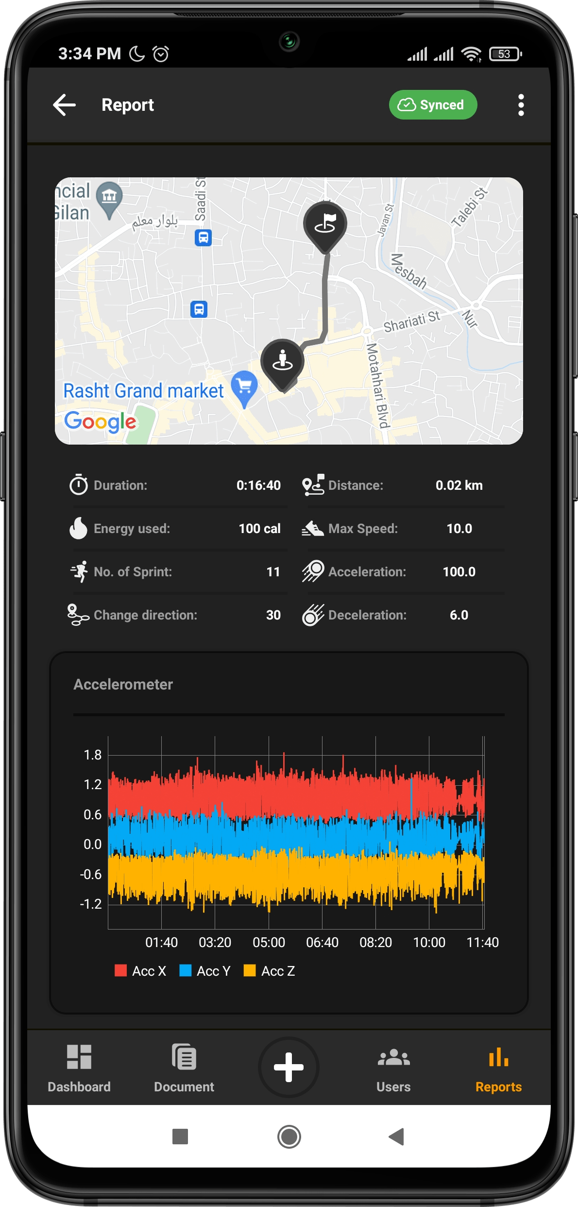 android vertex application